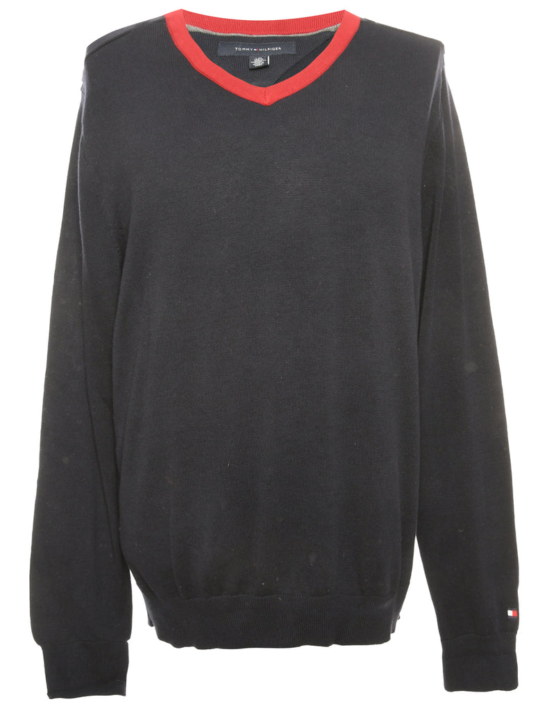 Navy Tommy Hilfiger Jumper - L