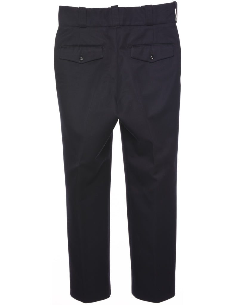 Navy Trousers - W34 L30