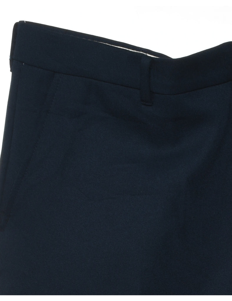 Navy Trousers - W36 L32