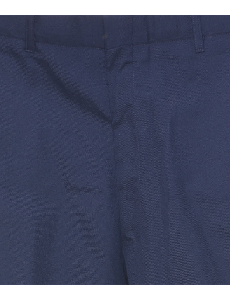 Navy Trousers - W34 L34