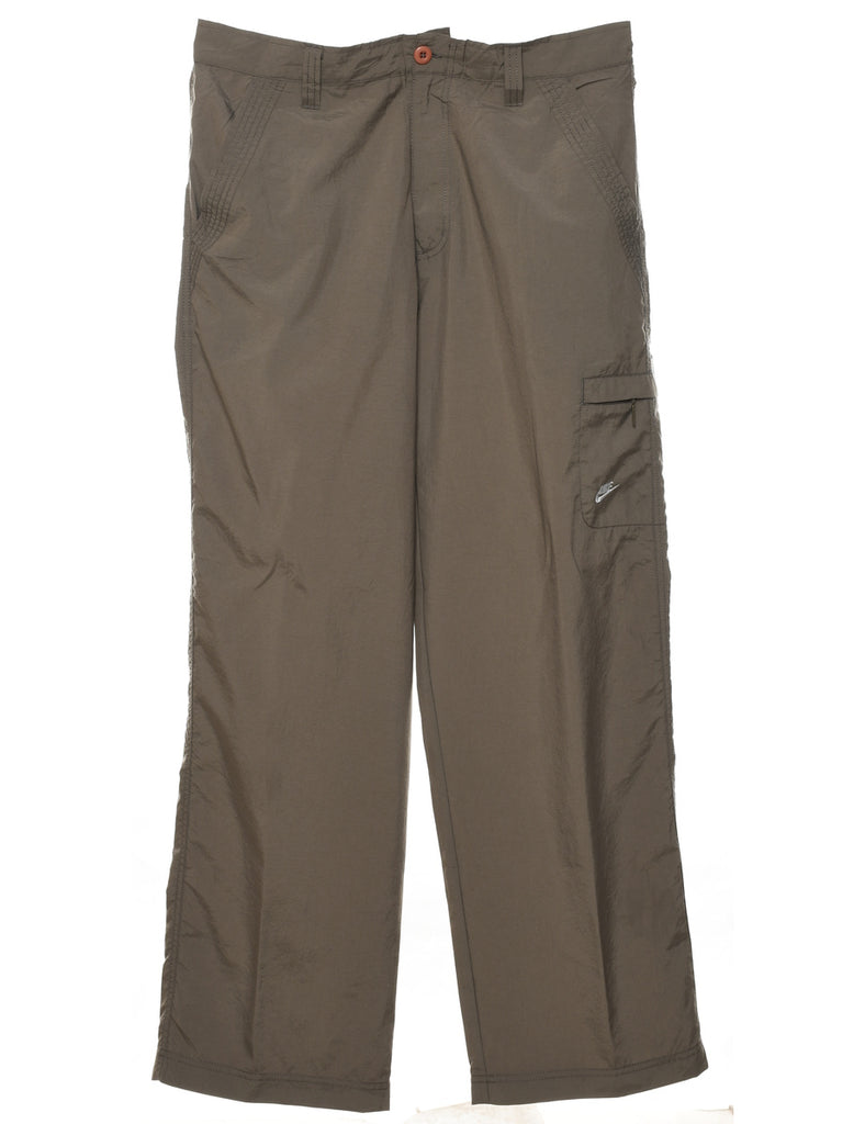 Nike Brown Cargo Style Trousers - W36 L33