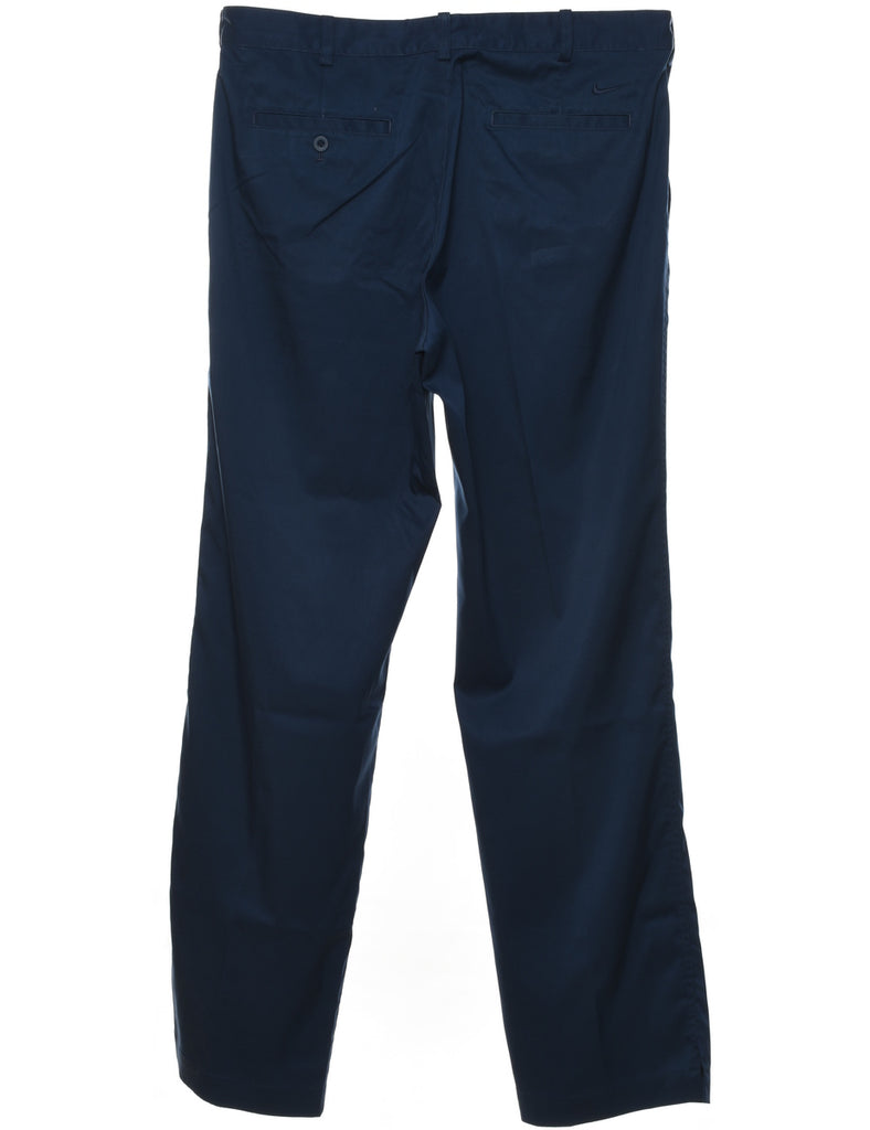 Nike Gold Navy Trousers - W36 L34