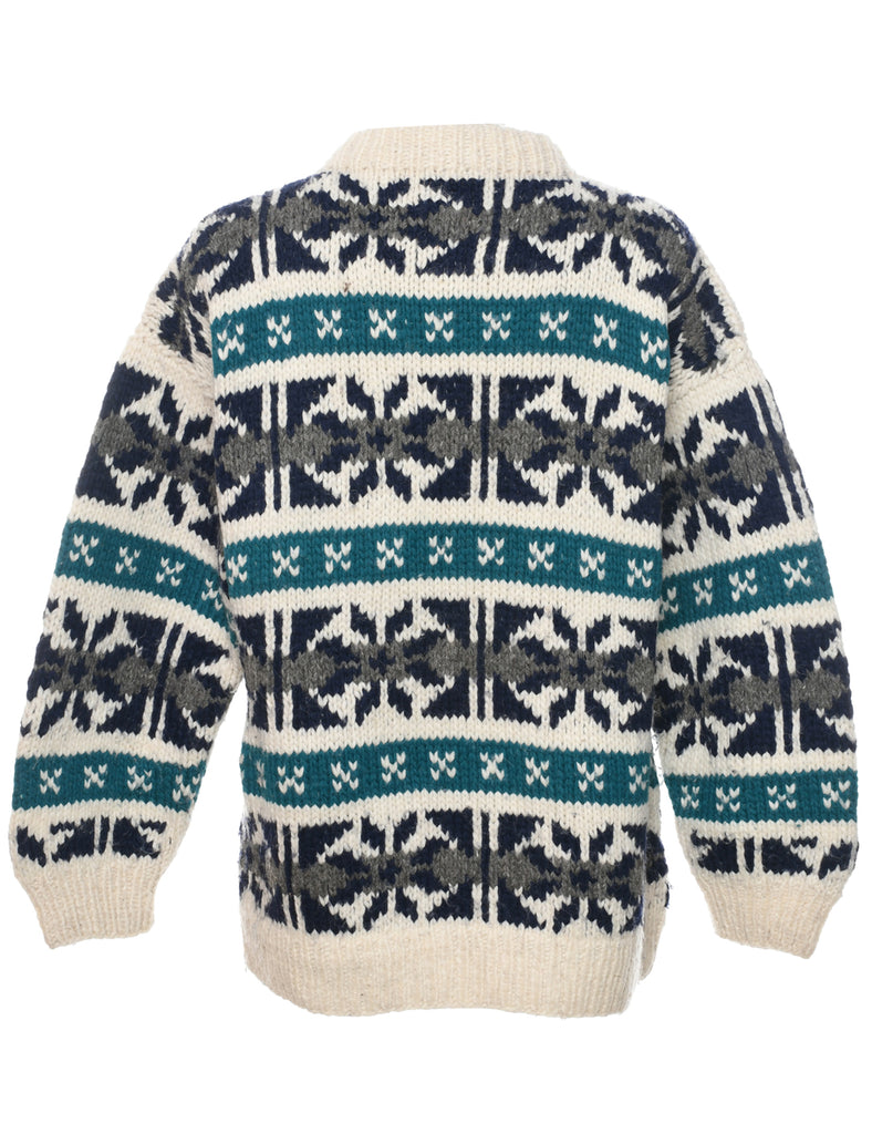 Nordic Cowichan Jumper - XL