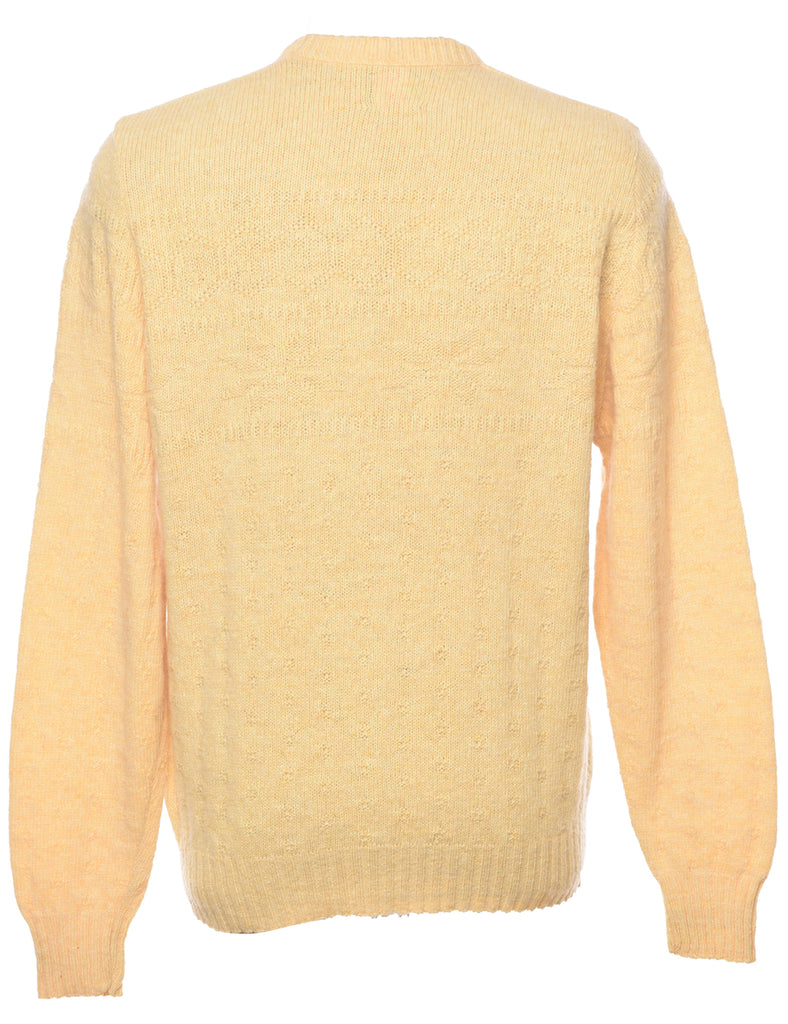 Nordic Pale Yellow Jumper - L