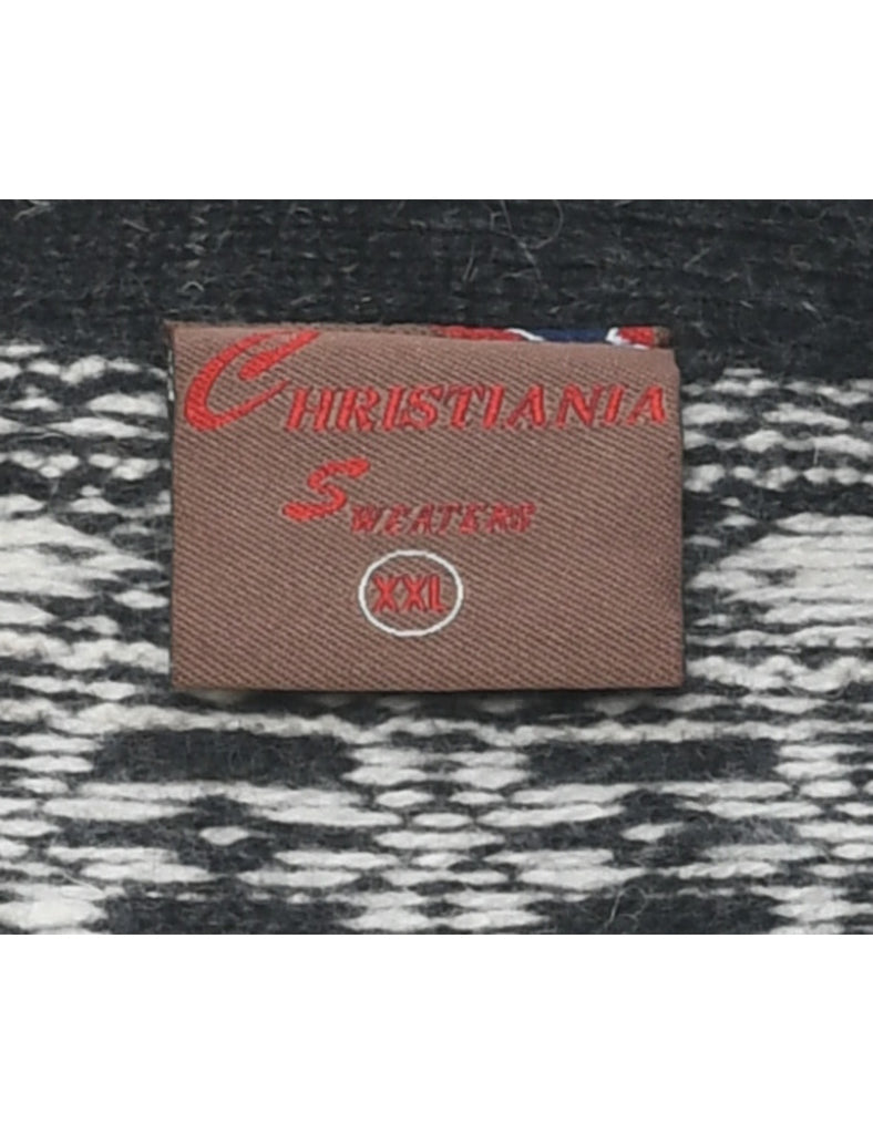 Nordic Wool Dark Grey Jumper - XXL