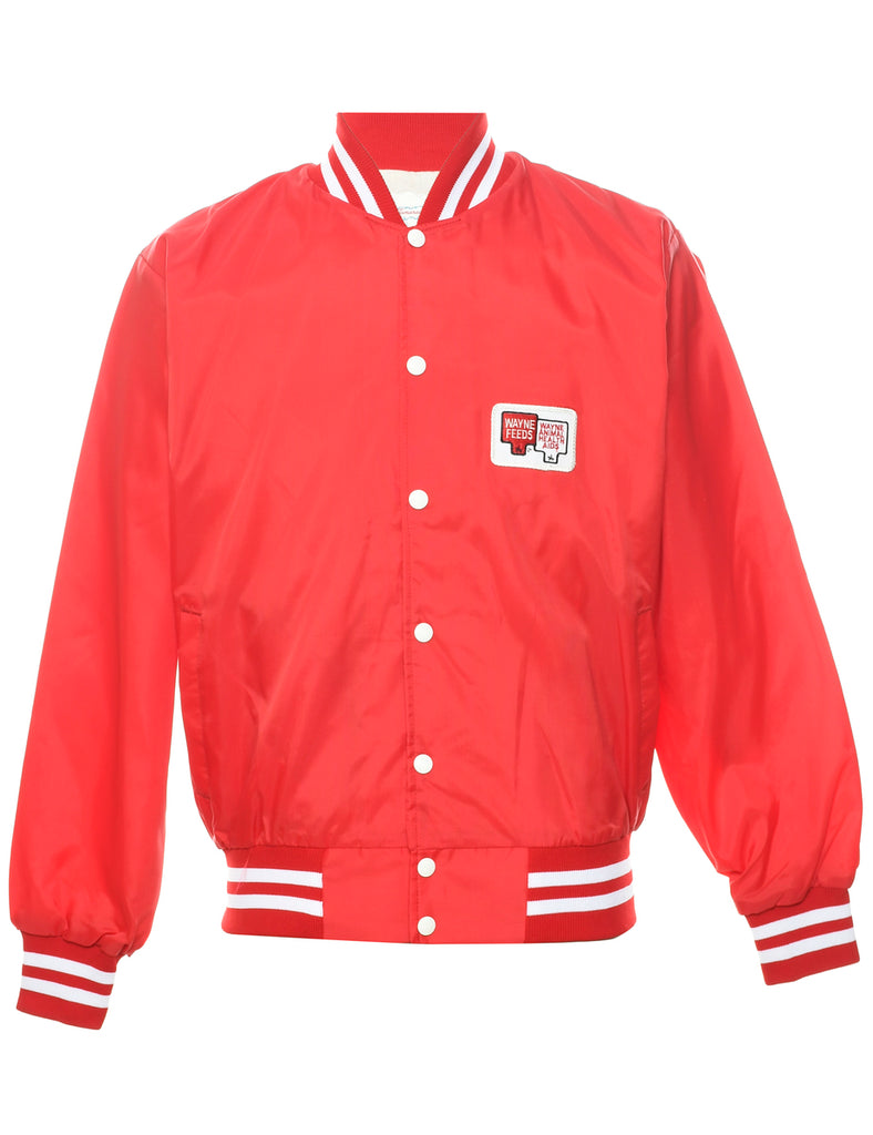 Nylon Bomber Jacket - L