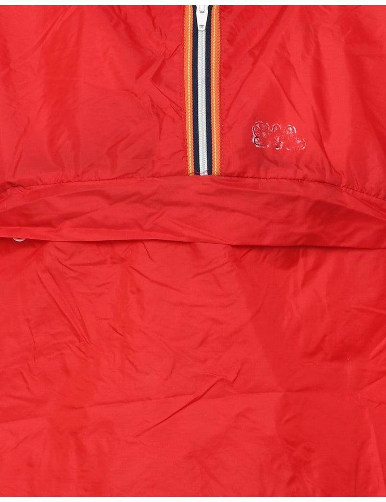 Nylon Red Anorak - L