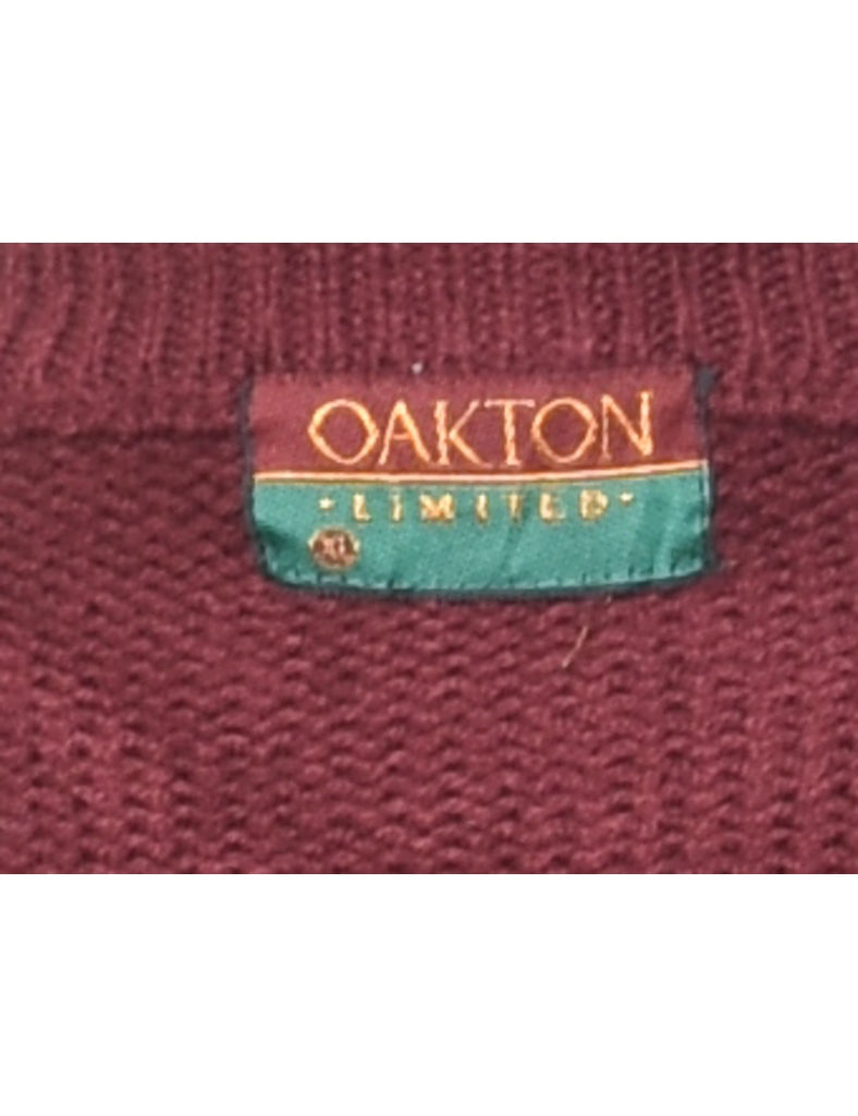 Oakton Cable Knit Jumper - XL