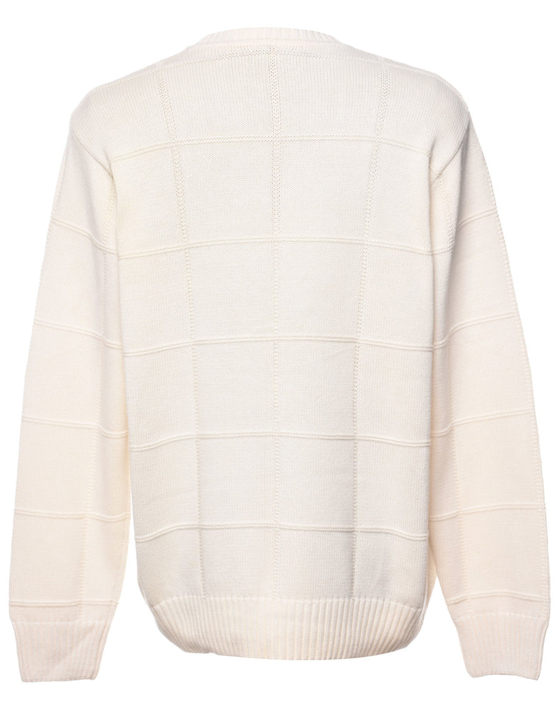 Off White Jumper - L