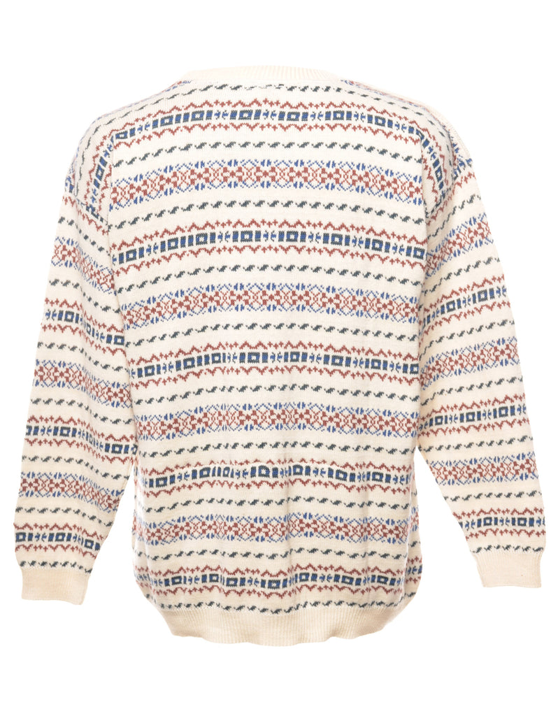 Off White Jumper - L