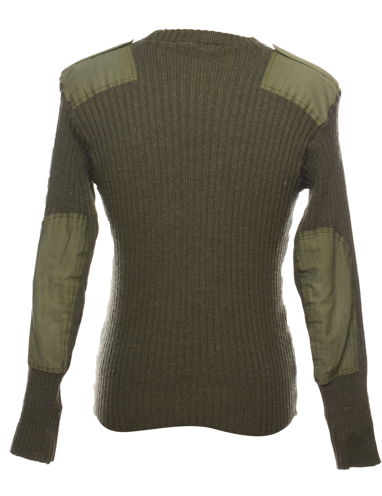 Olive Green Jumper - M