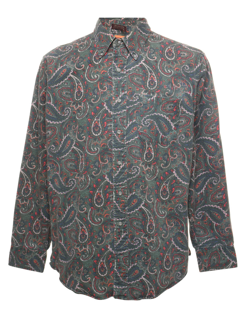 Paisley Print Multi-Colour Shirt - XL