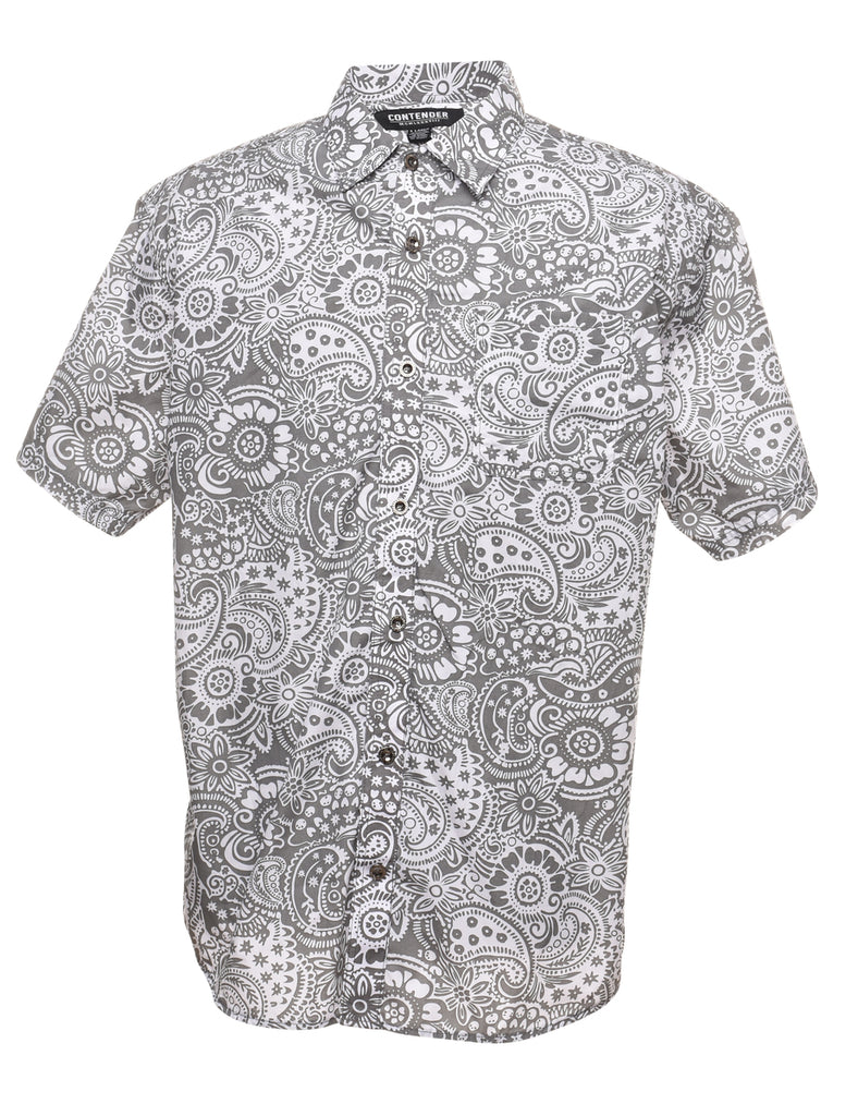 Paisley Print Shirt - XL