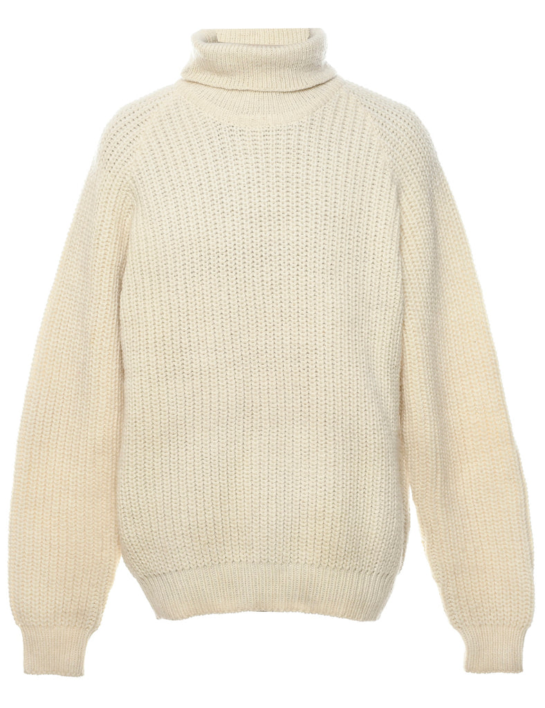 Pale Yellow Jumper - M