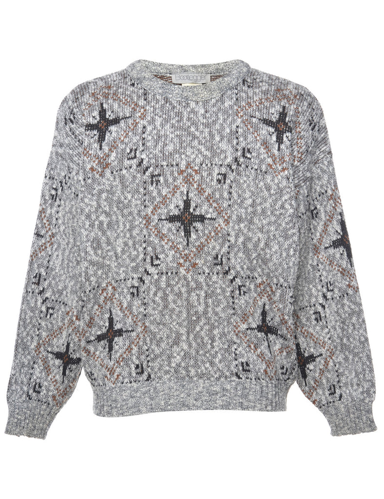 Patterned Jumper - M