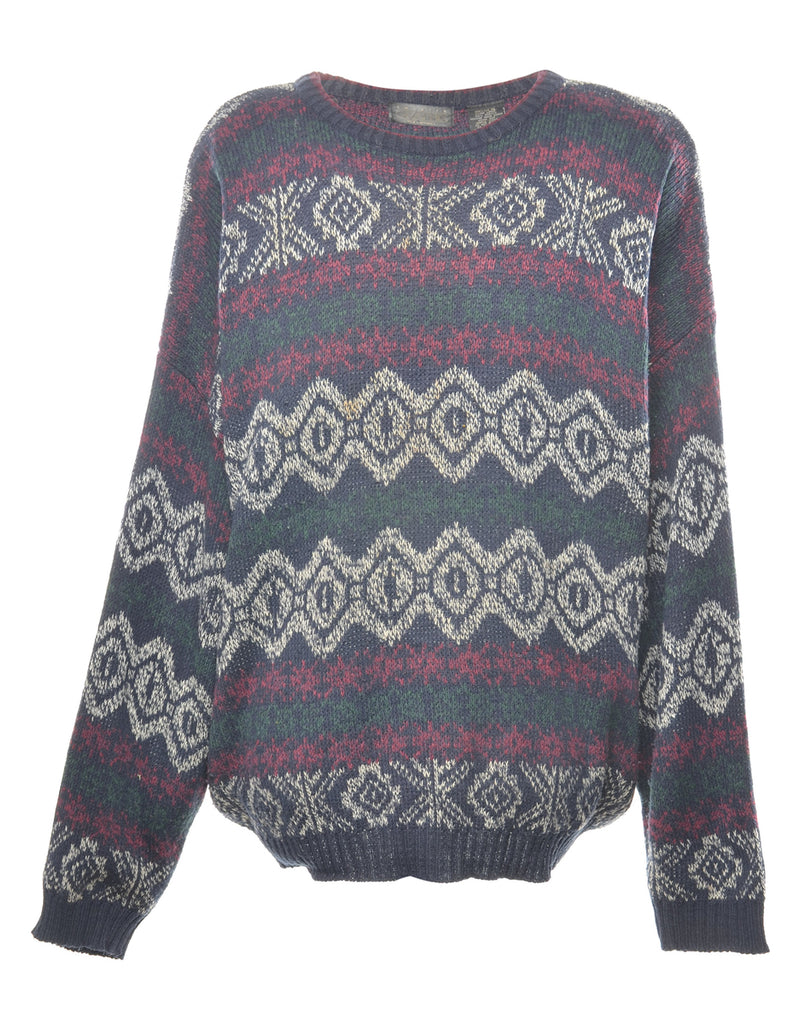 Patterned Jumper - XL