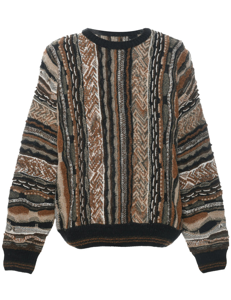 Patterned Jumper - L