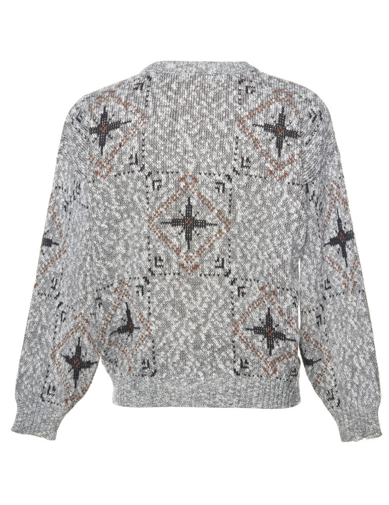 Patterned Jumper - M