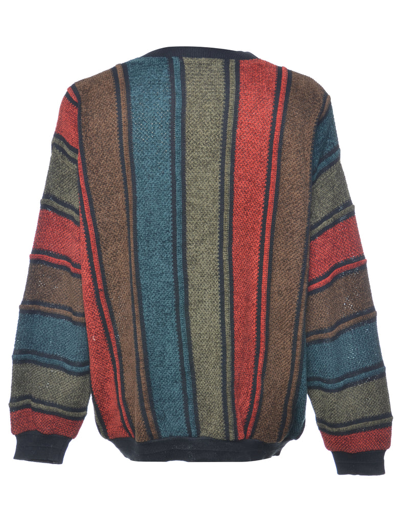 Patterned Multi-colour Jumper - L