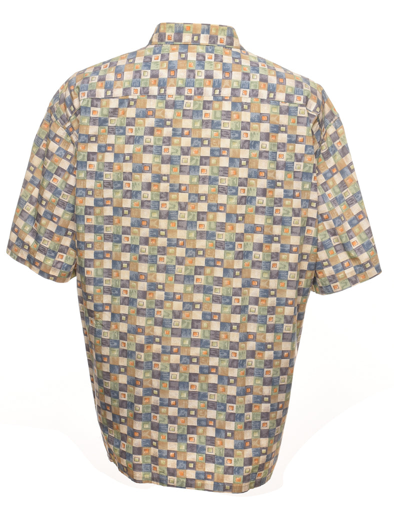 Pierre Cardin Multi-Colour Geometric Print Shirt - XL