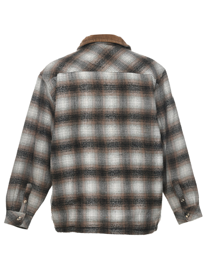 Plaid Coat - XL