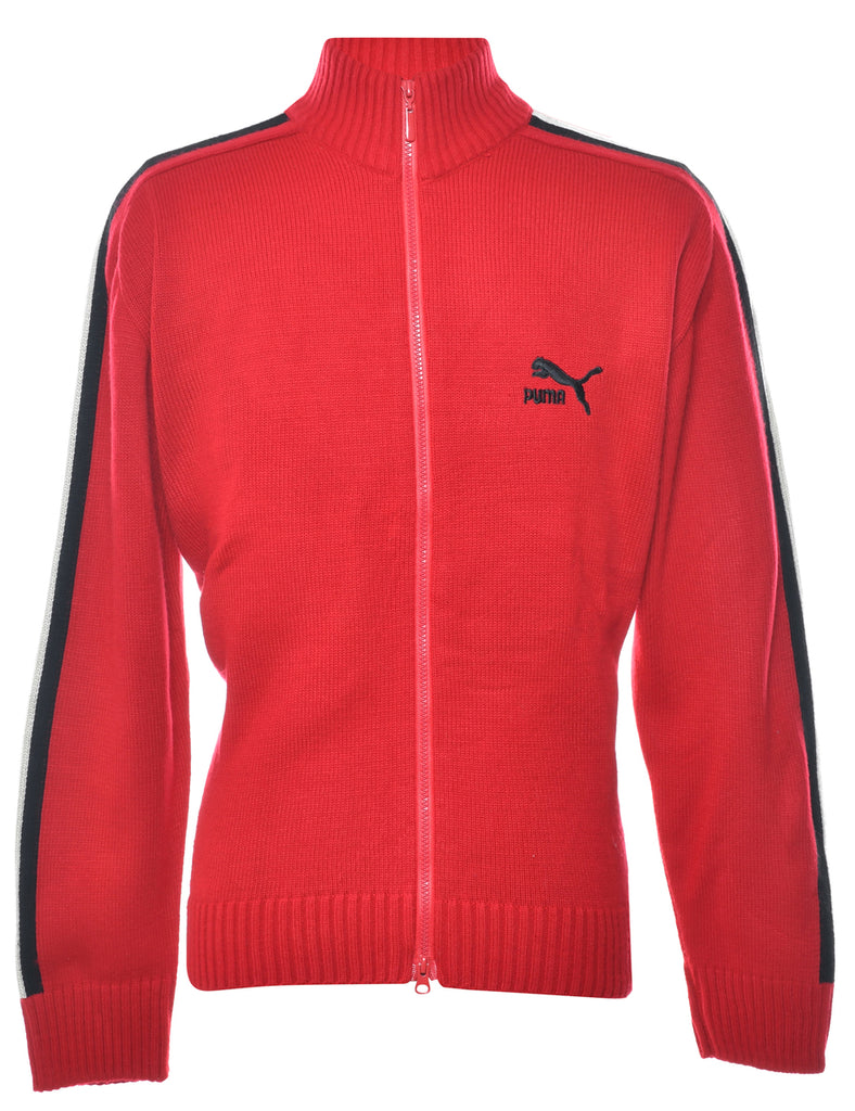 Puma Red Cardigan - L