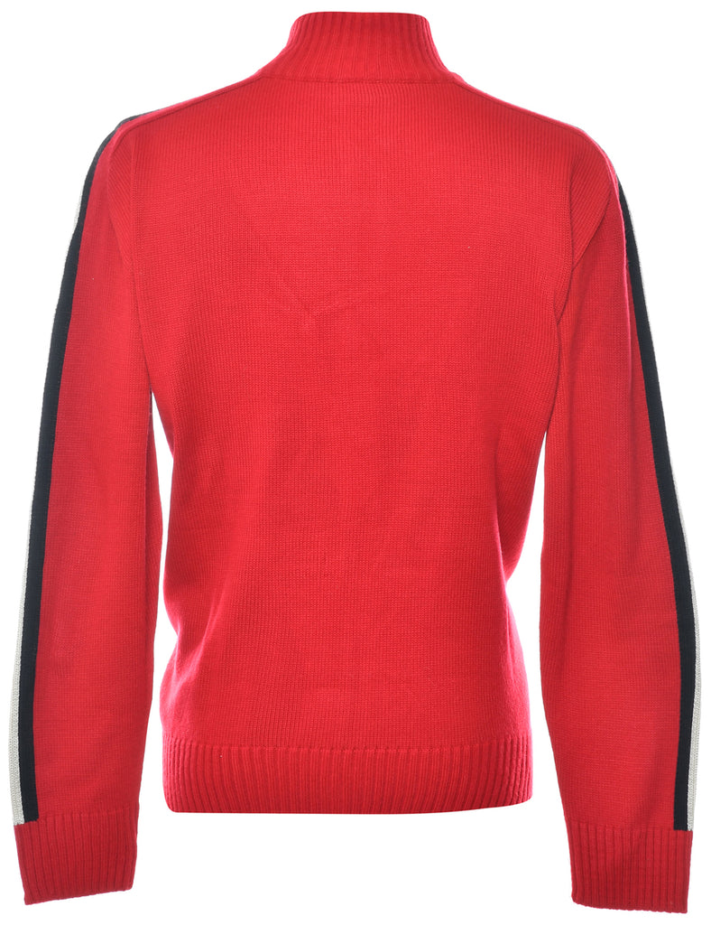 Puma Red Cardigan - L