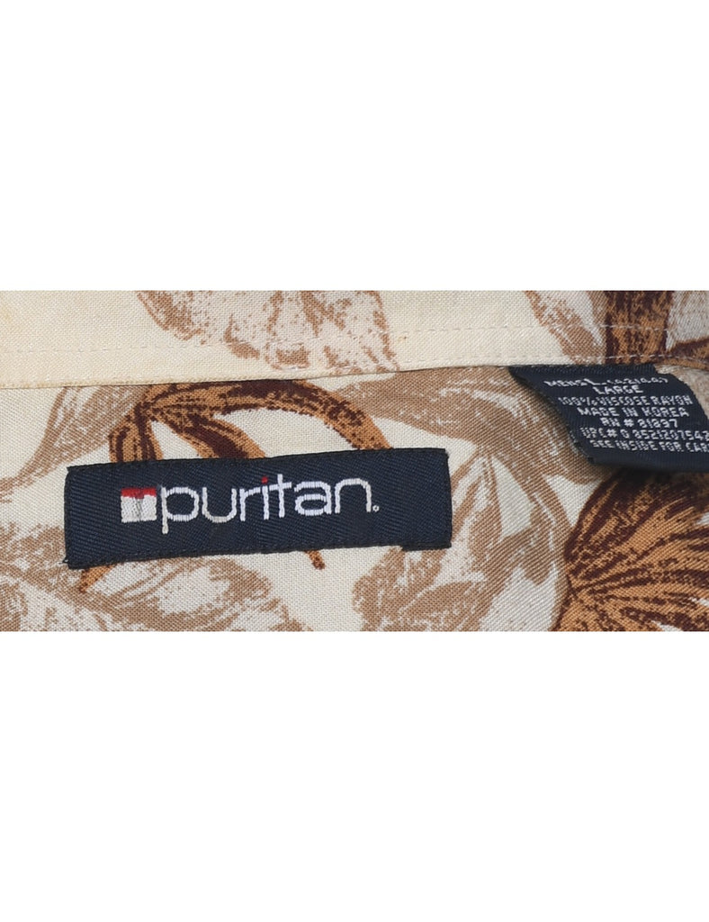 Puritan Hawaiian Shirt - L