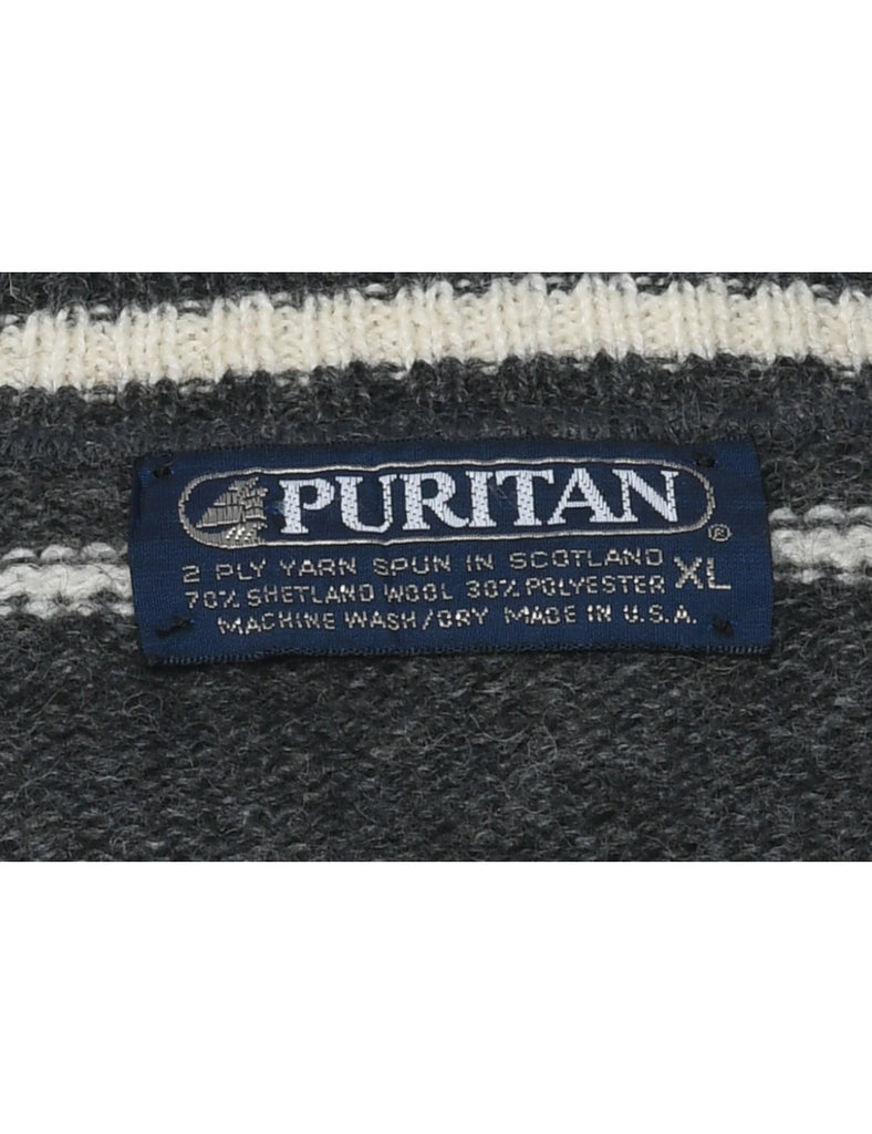 Puritan Striped Jumper - XL