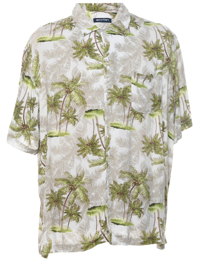 Puritan Tropical Hawaiian Shirt - XL