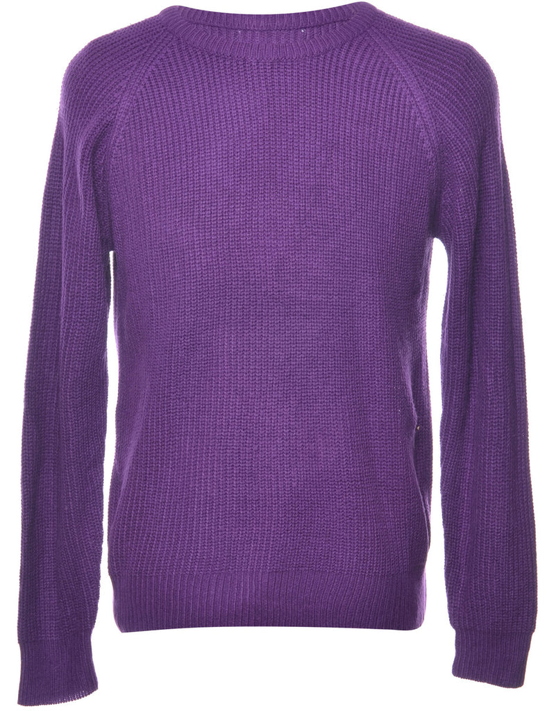 Purple Jumper - L