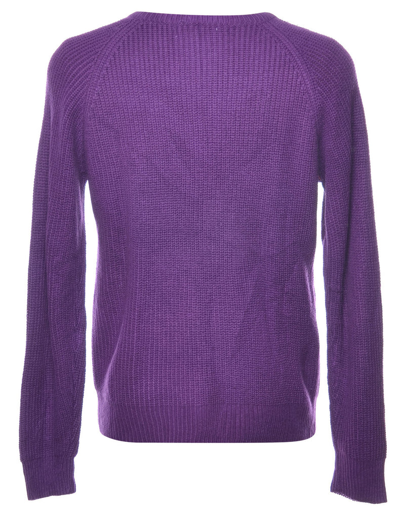 Purple Jumper - L