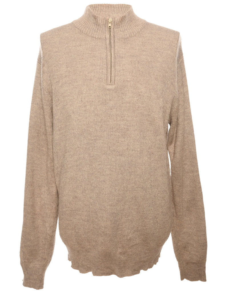 Quarter Zip Jumper - S