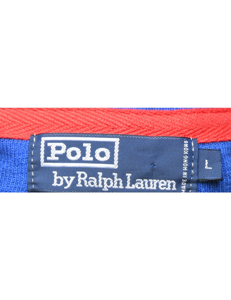 Ralph Lauren Blue Vest - L