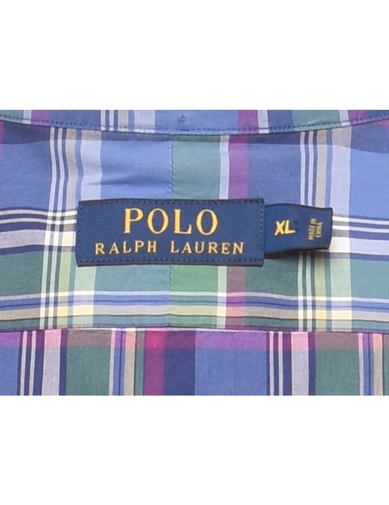 Ralph Lauren Checked Shirt - XL