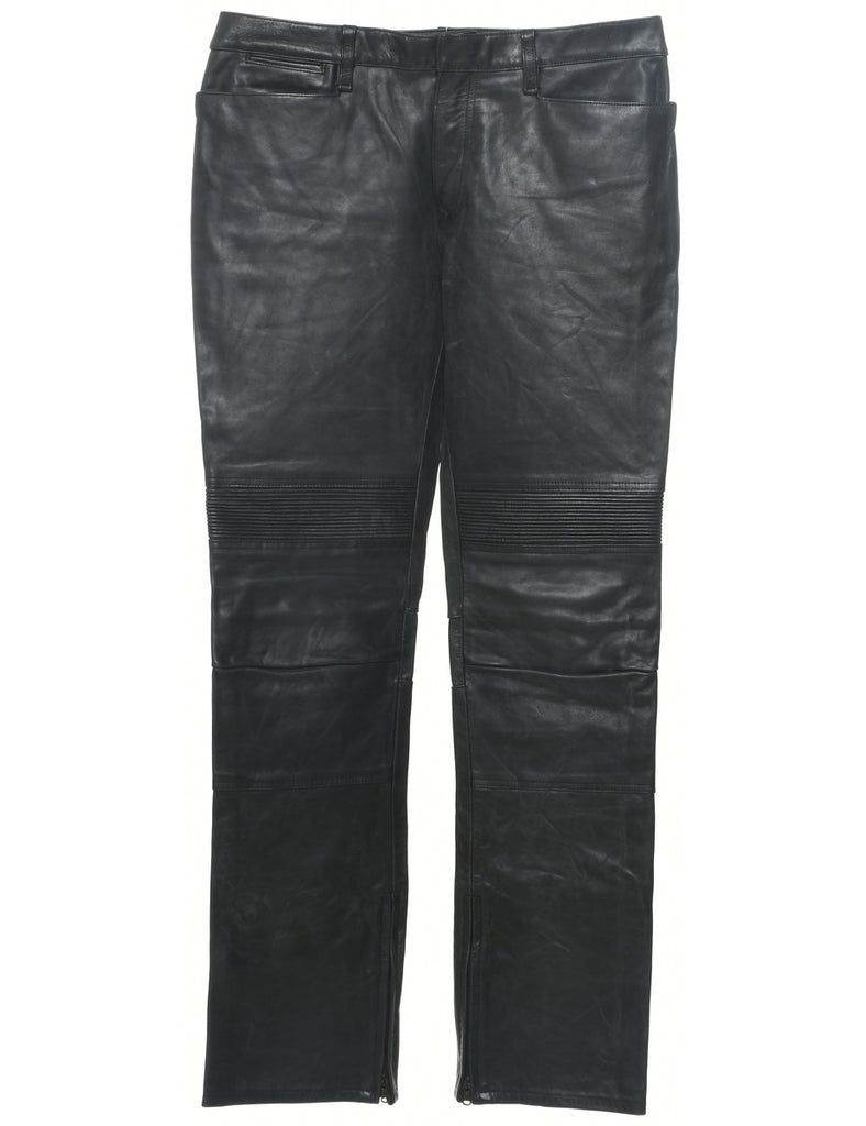 Ralph Lauren Leather Trousers - W34 L34