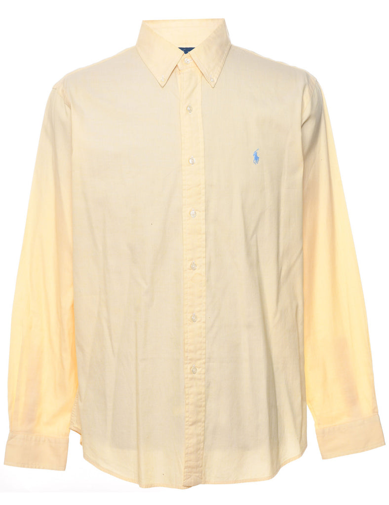 Ralph Lauren Pale Yellow Shirt - L