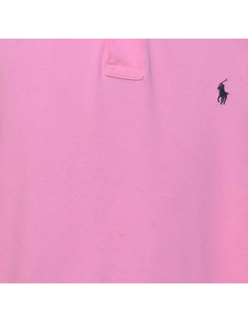 Ralph Lauren Pink Polo Shirt - XL