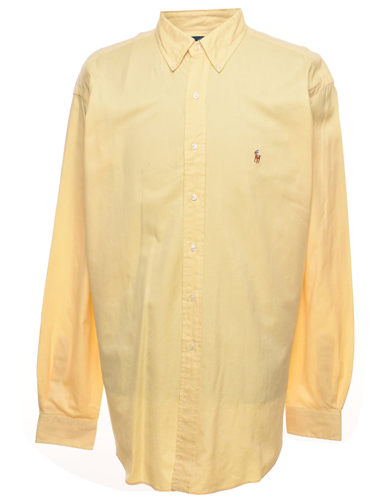 Ralph Lauren Smart Pale-Yellow Shirt - XL