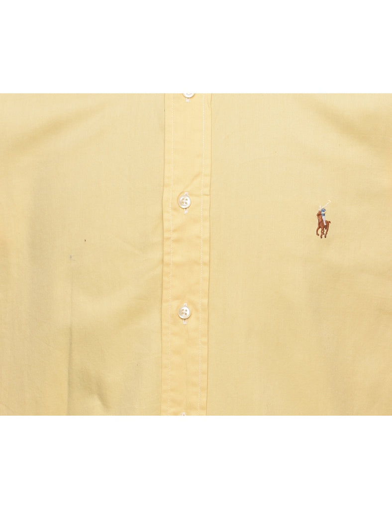 Ralph Lauren Smart Pale-Yellow Shirt - XL