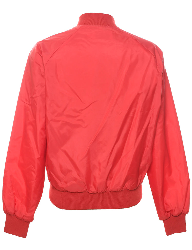 Red Bomber Jacket - L