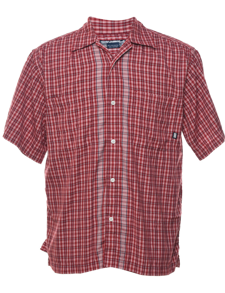 Red Checked Shirt - S