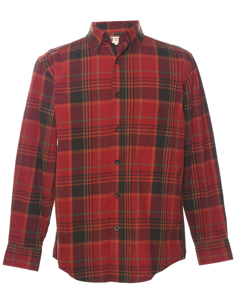 Red Checked Shirt - S