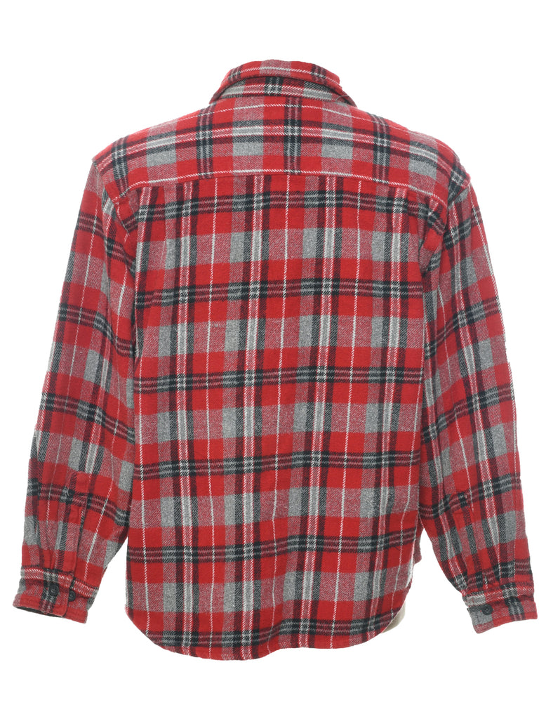 Red Checked Shirt - L