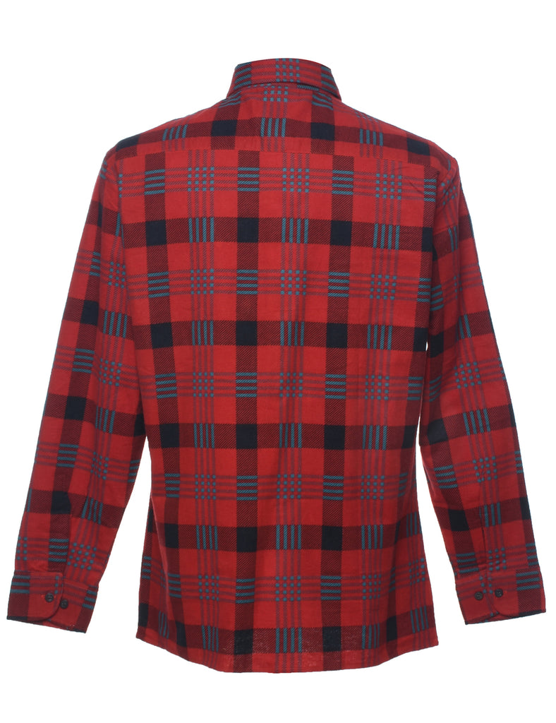 Red Checked Shirt - M