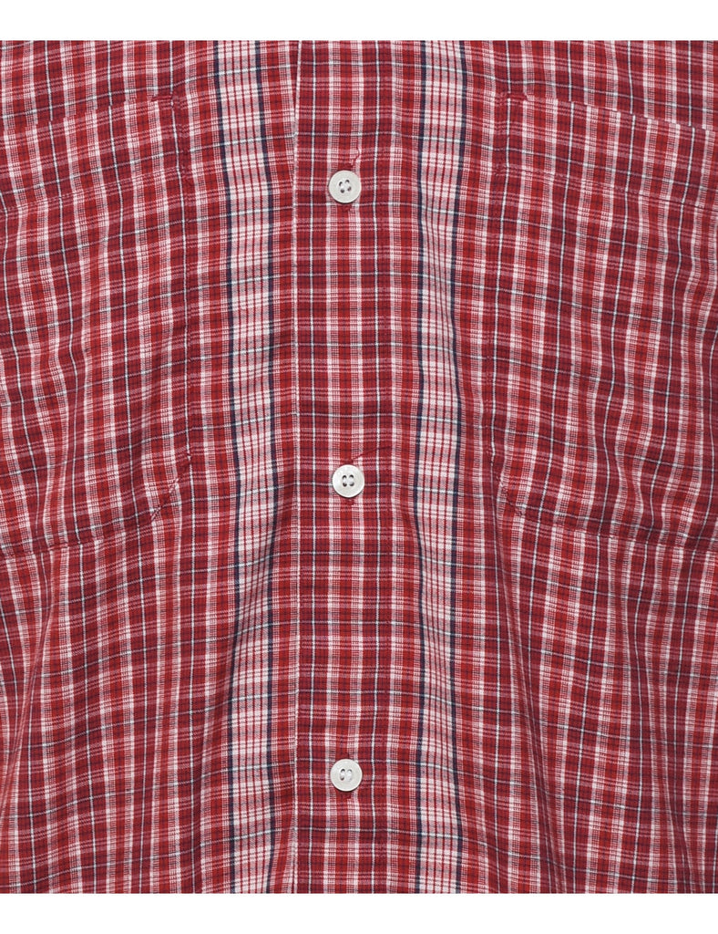 Red Checked Shirt - S