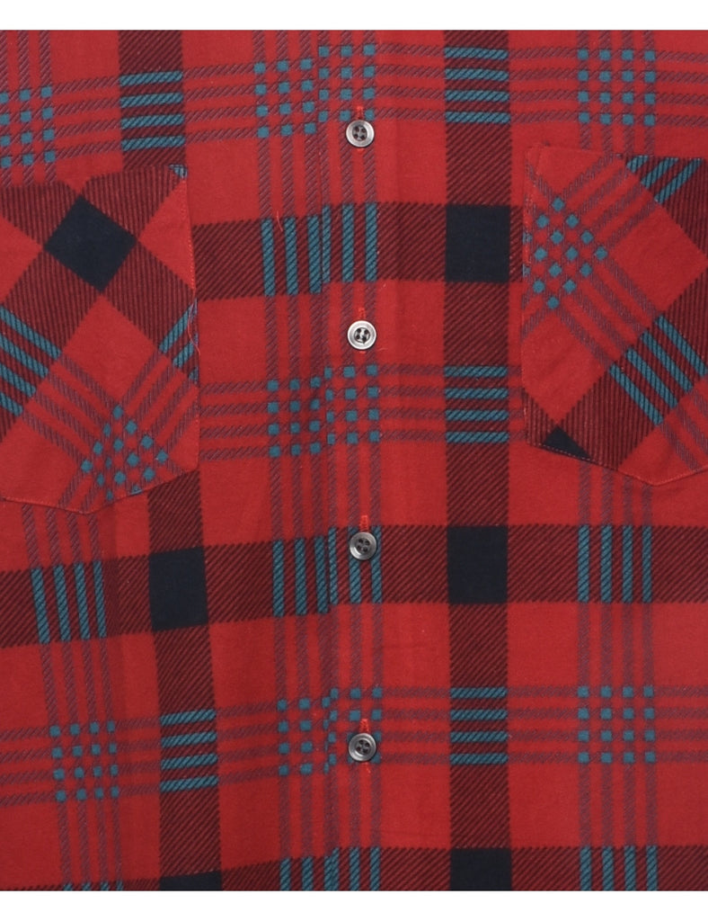 Red Checked Shirt - M