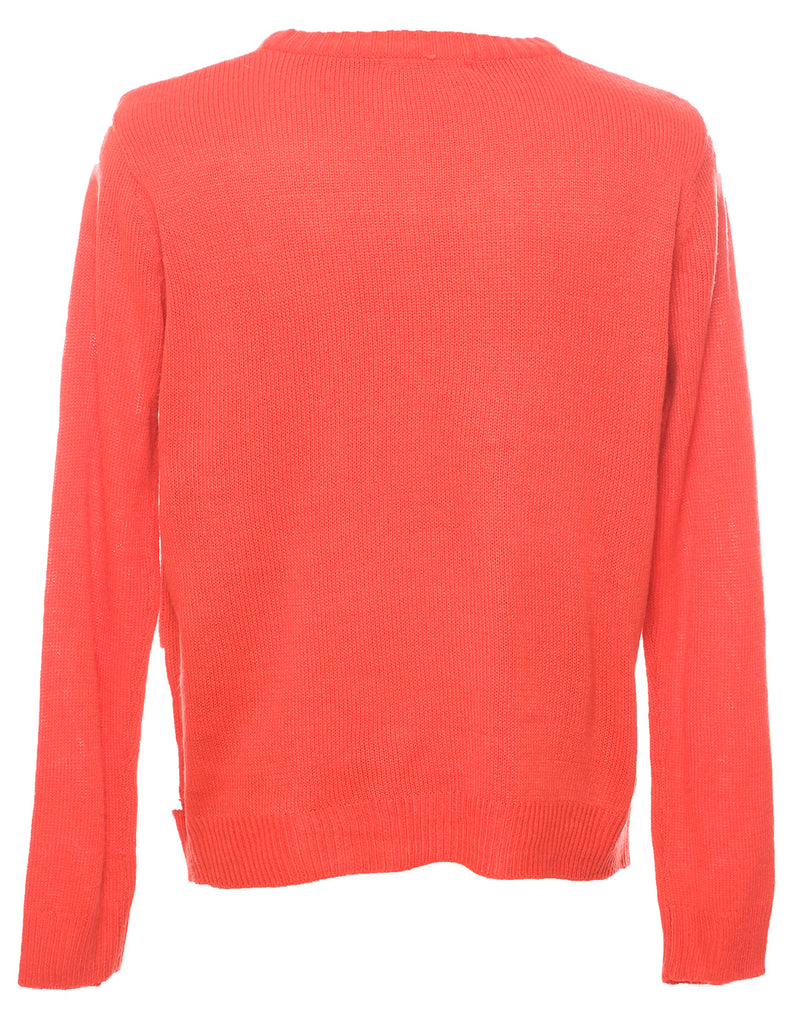 Red Christmas Jumper - XL