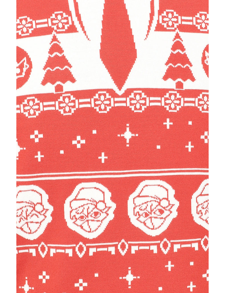 Red Christmas Jumper - M