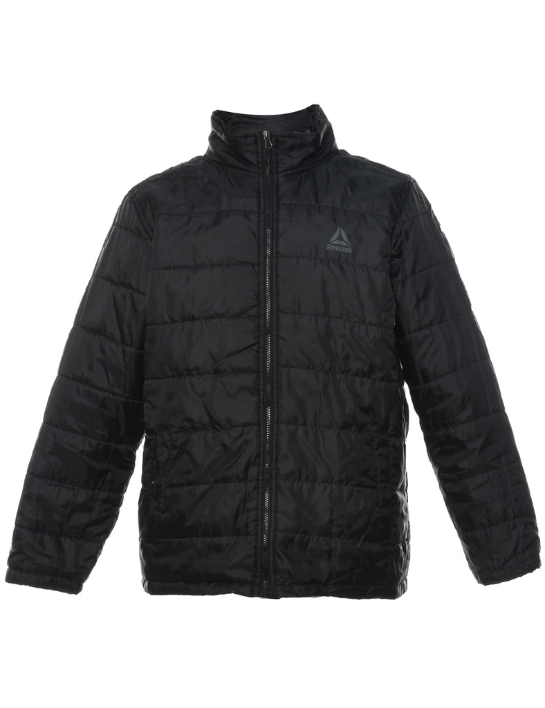 Reebok Classic Black Puffer Jacket - L